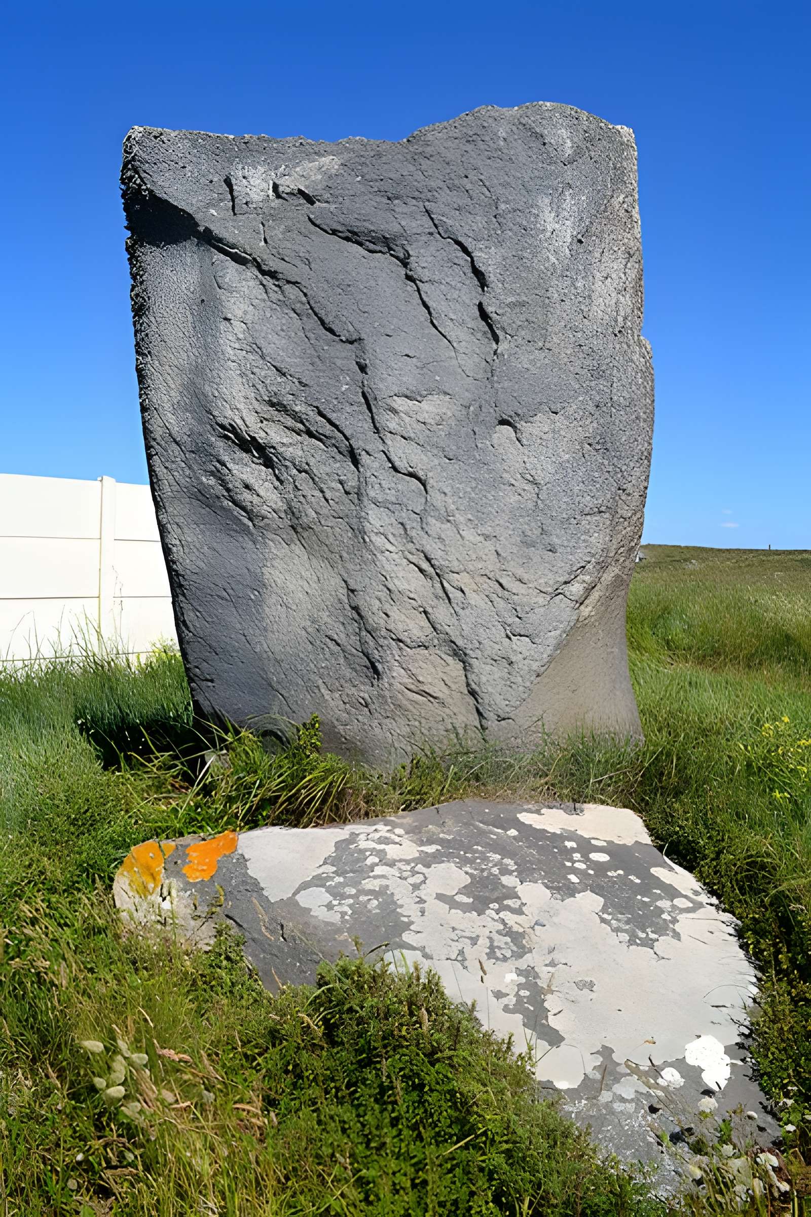 Deux menhirs couchés