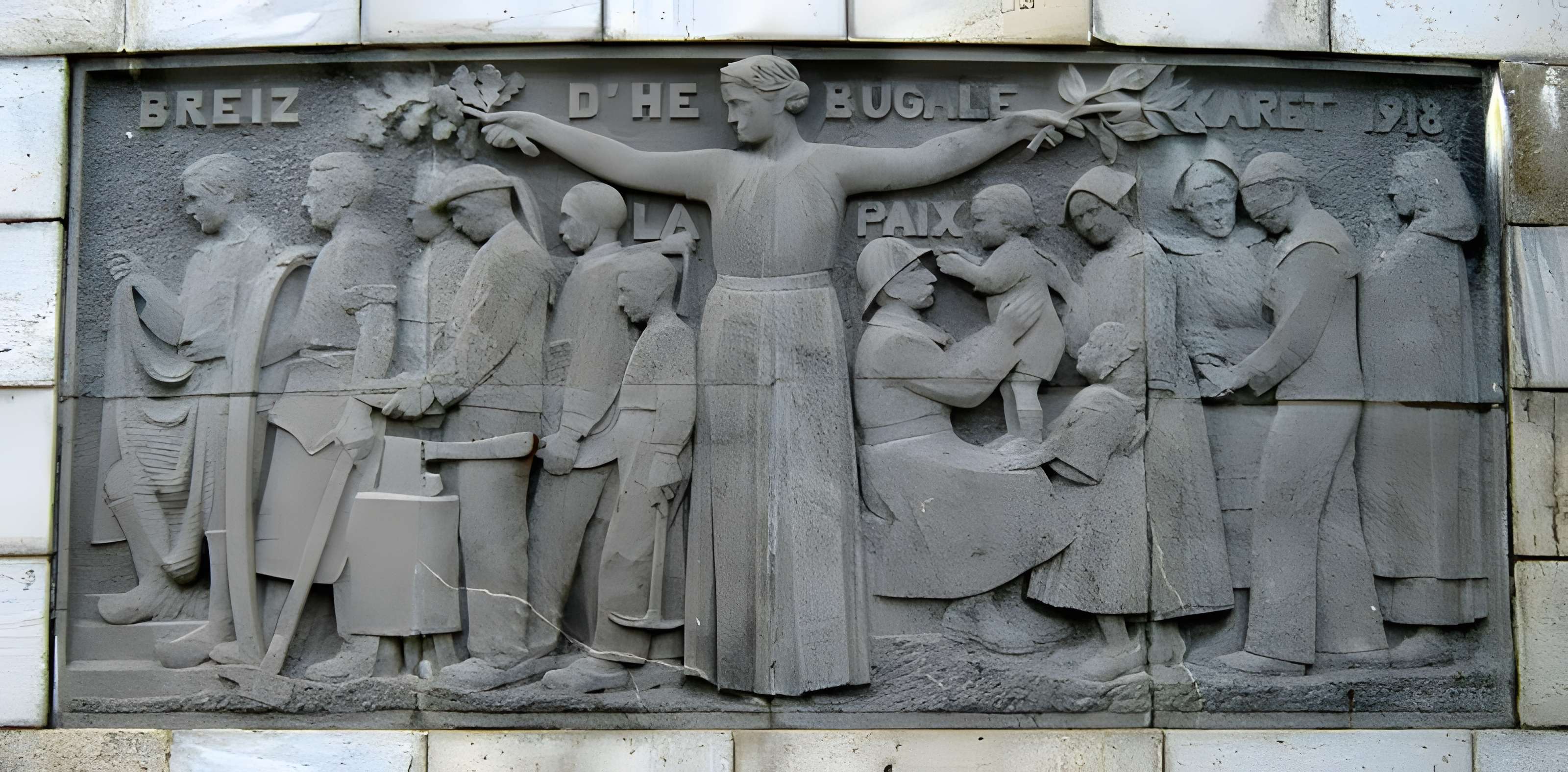 Mémorial des Bretons morts pour la France pendant la Première guerre mondiale