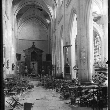 Eglise Saint-Pierre ancienne abbatiale à Corbie