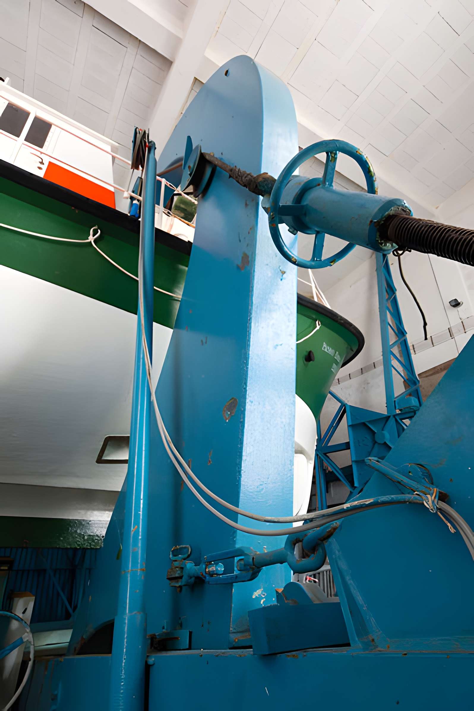 Station de sauvetage en mer de la commune d'Etel, sise dans l'extrémité sud du quai sur la rivière d'Etel