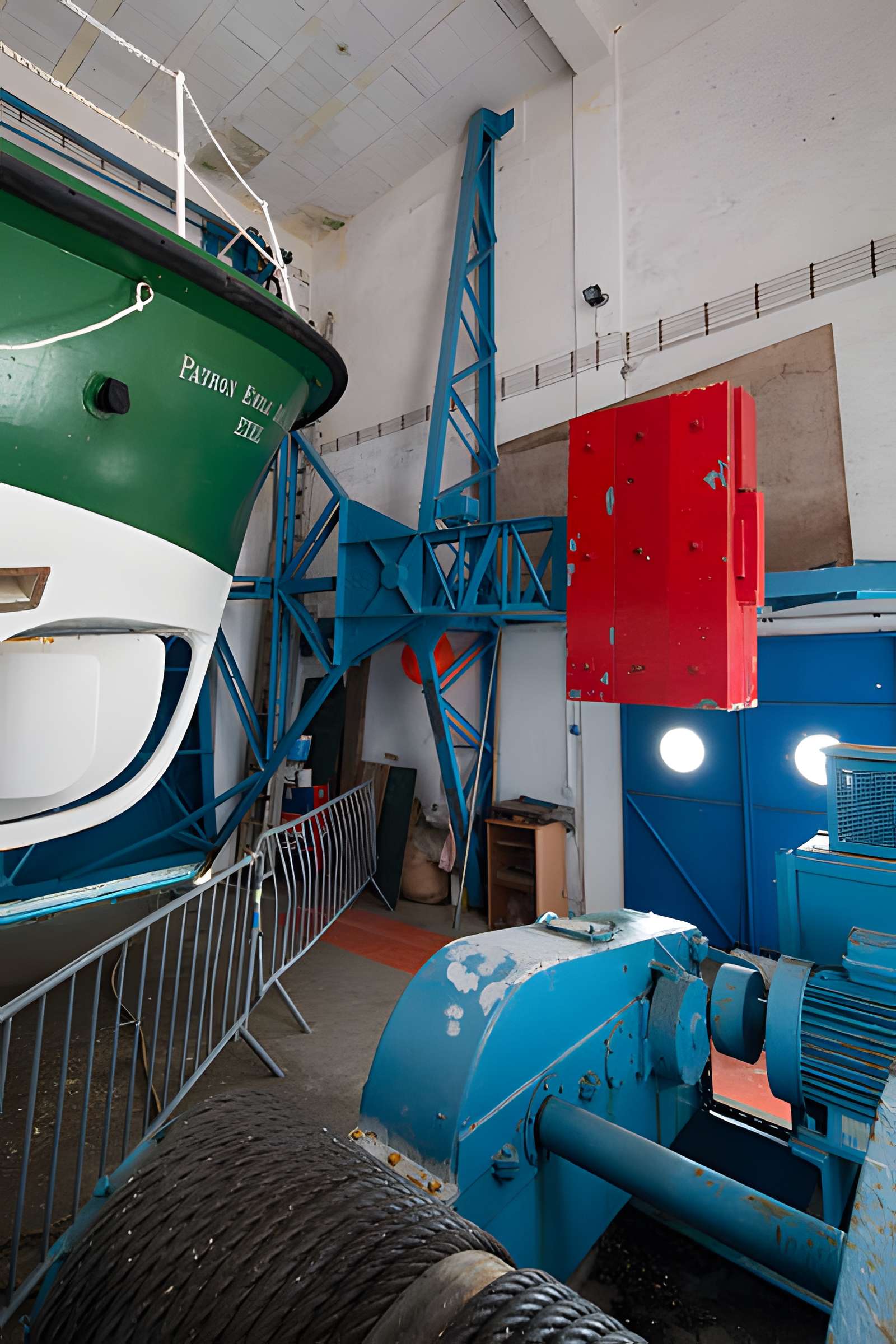 Station de sauvetage en mer de la commune d'Etel, sise dans l'extrémité sud du quai sur la rivière d'Etel