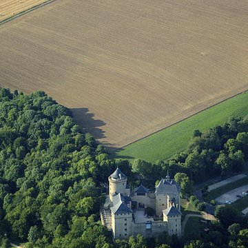 Ruines du château de Mensberg, dit aussi château de Malbrouck