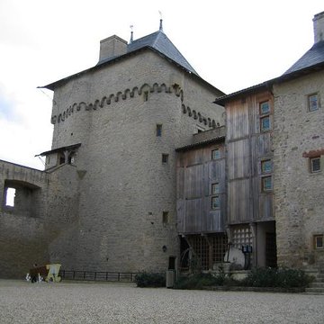 Ruines du château de Mensberg, dit aussi château de Malbrouck