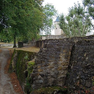 Vestiges de lenceinte du Moyen-Age