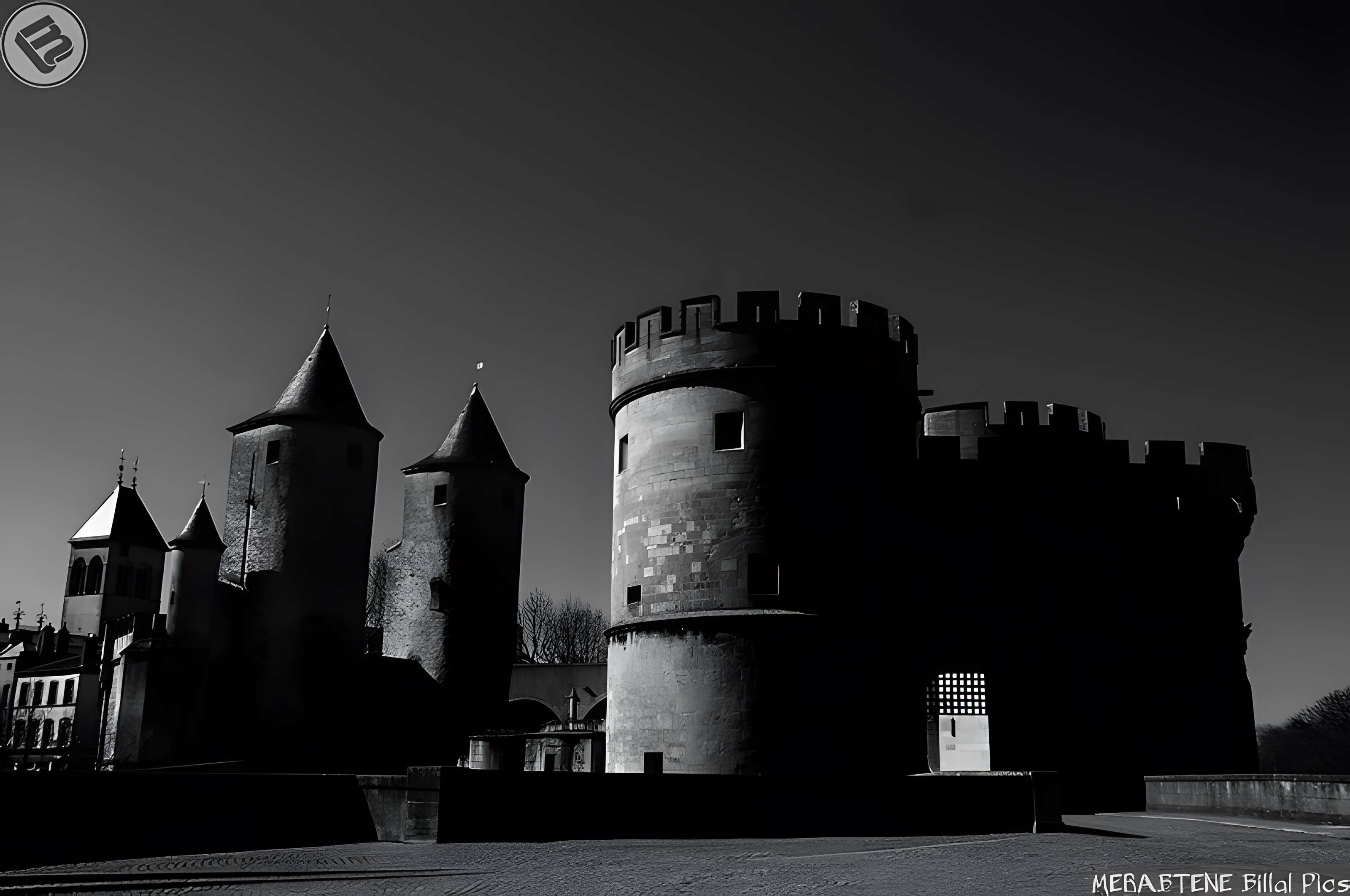 Vestiges de l'enceinte du Moyen-Age