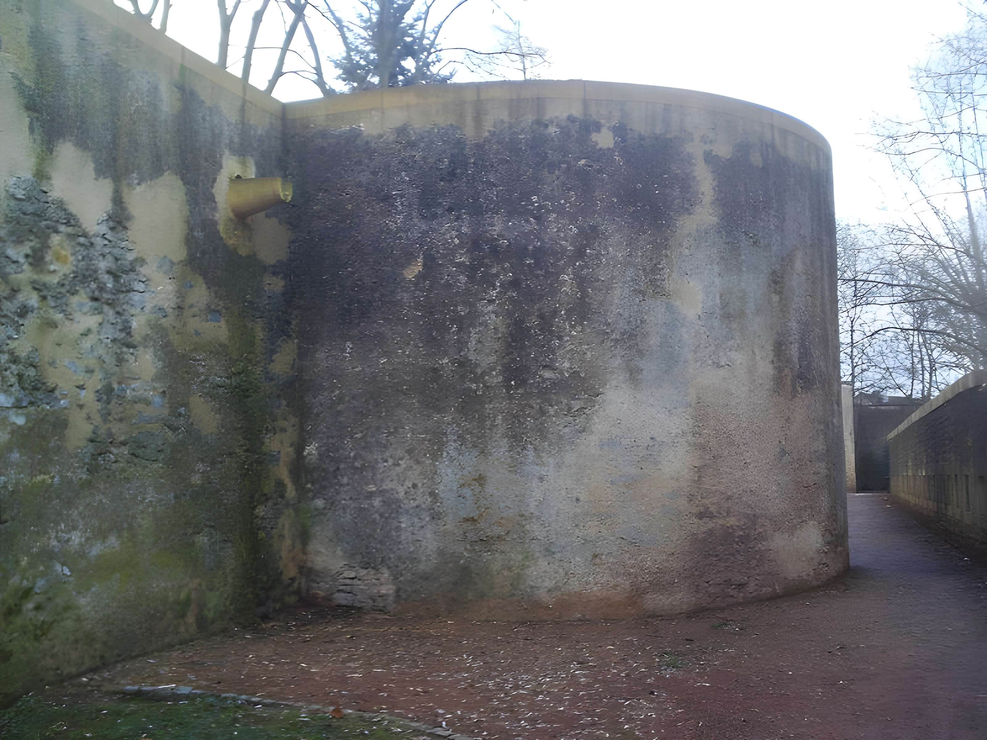 Vestiges de l'enceinte du Moyen-Age