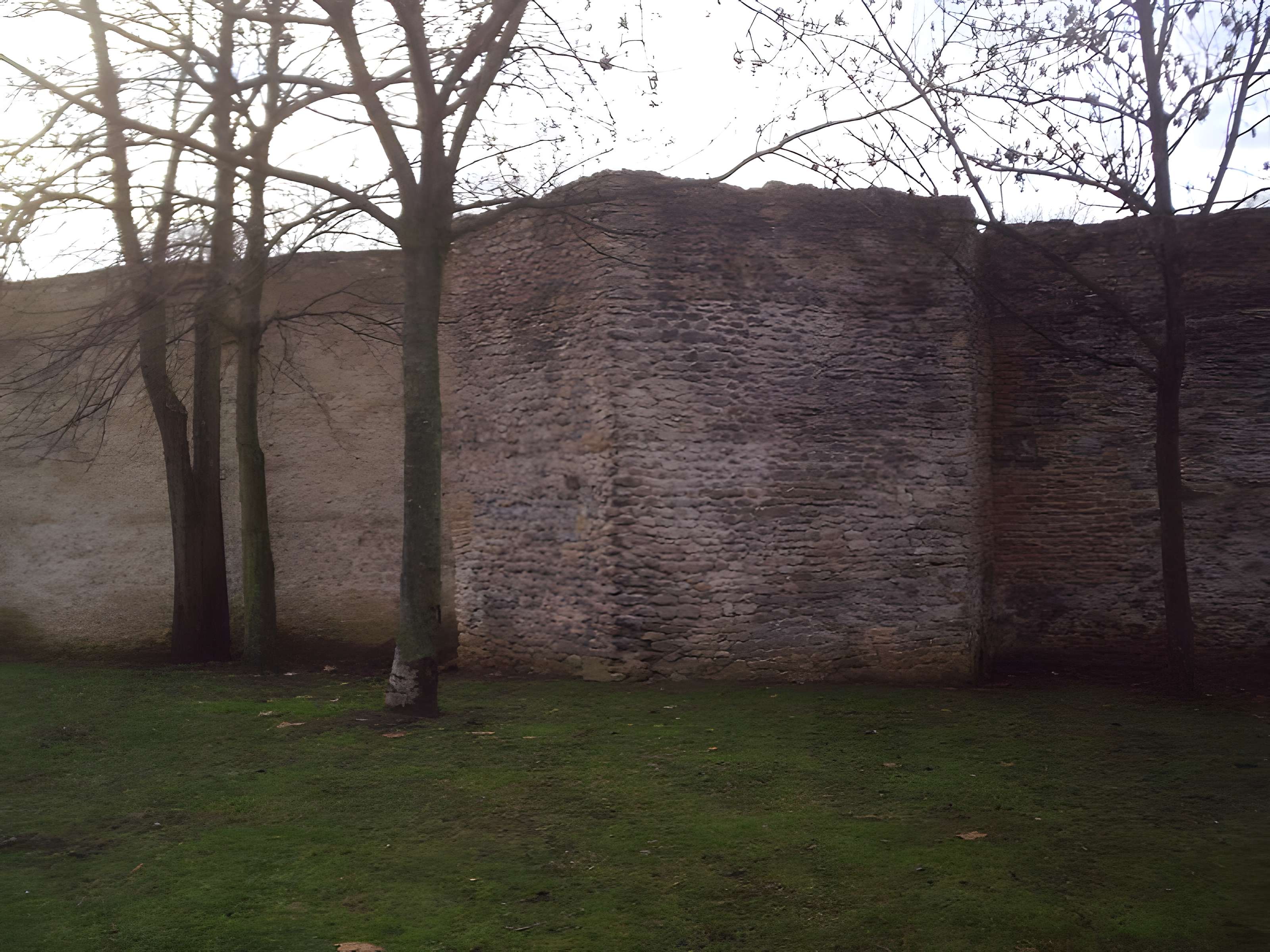 Vestiges de l'enceinte du Moyen-Age