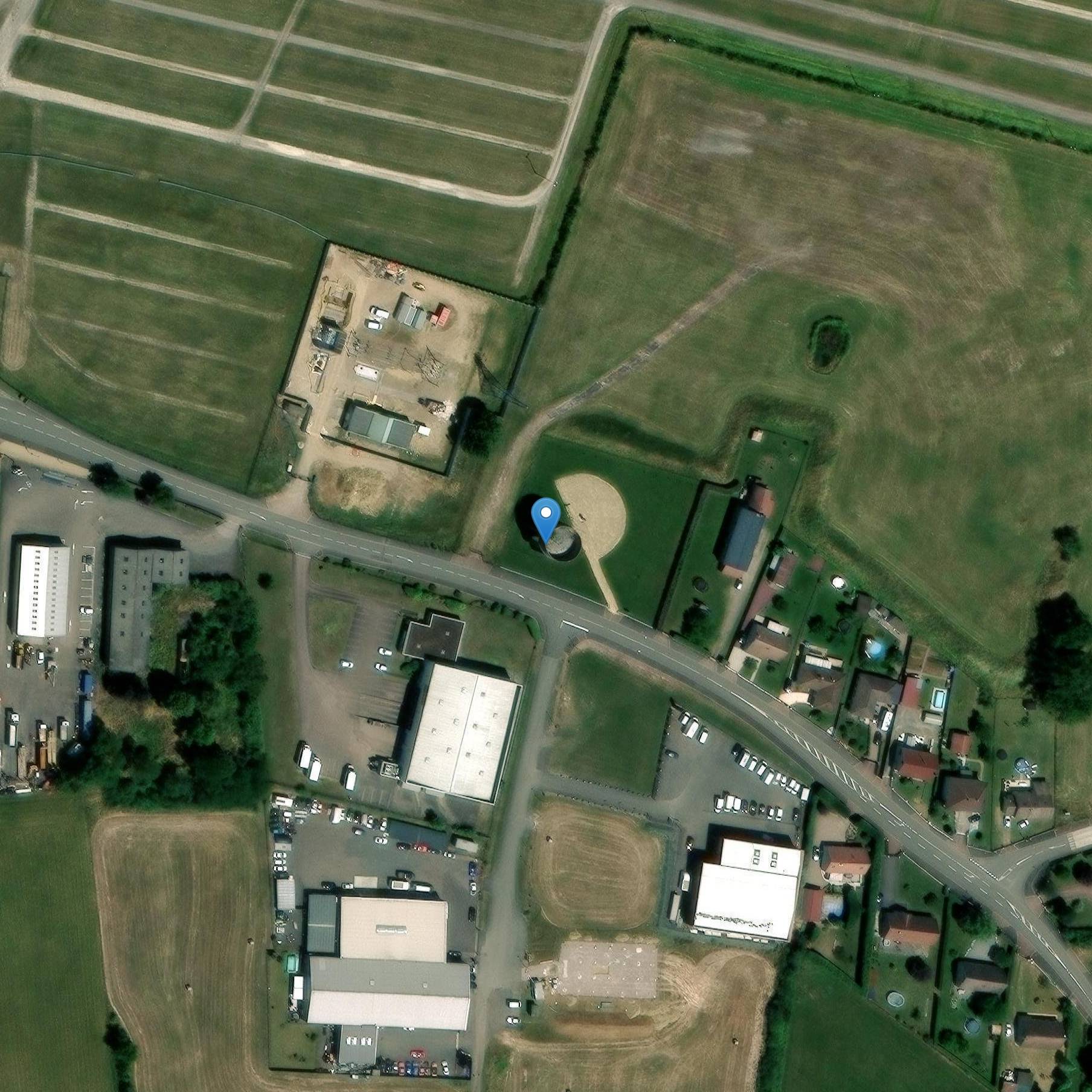 Photo de Torre de agua del hospital americano