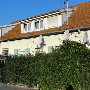 Ensemble du coron de léglise