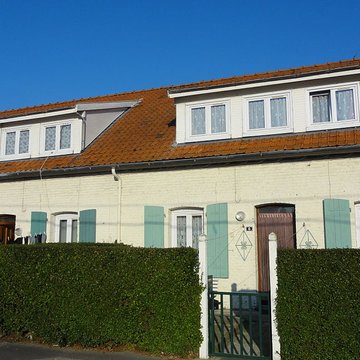 Ensemble du coron de léglise