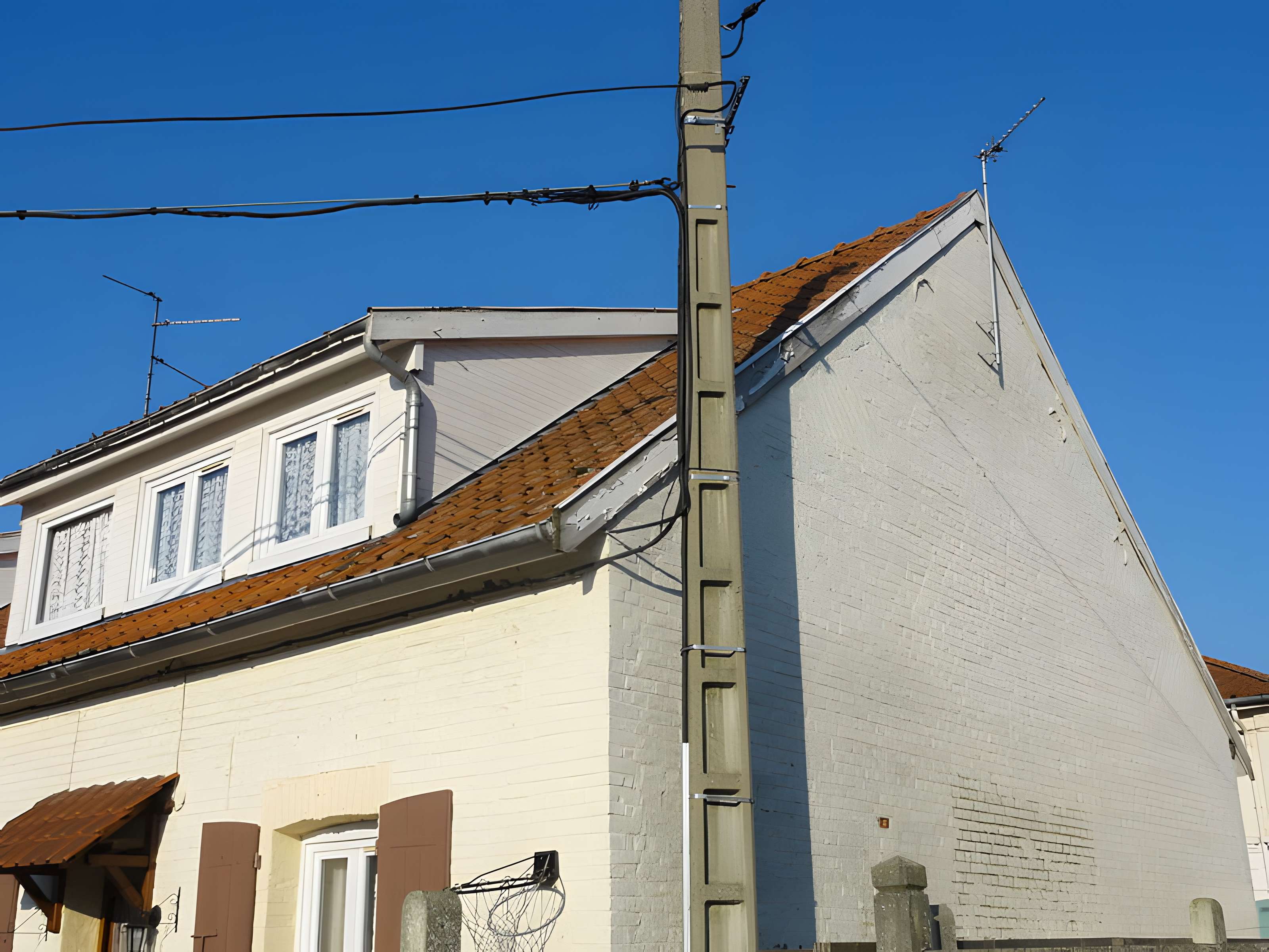 Ensemble du coron de l'église