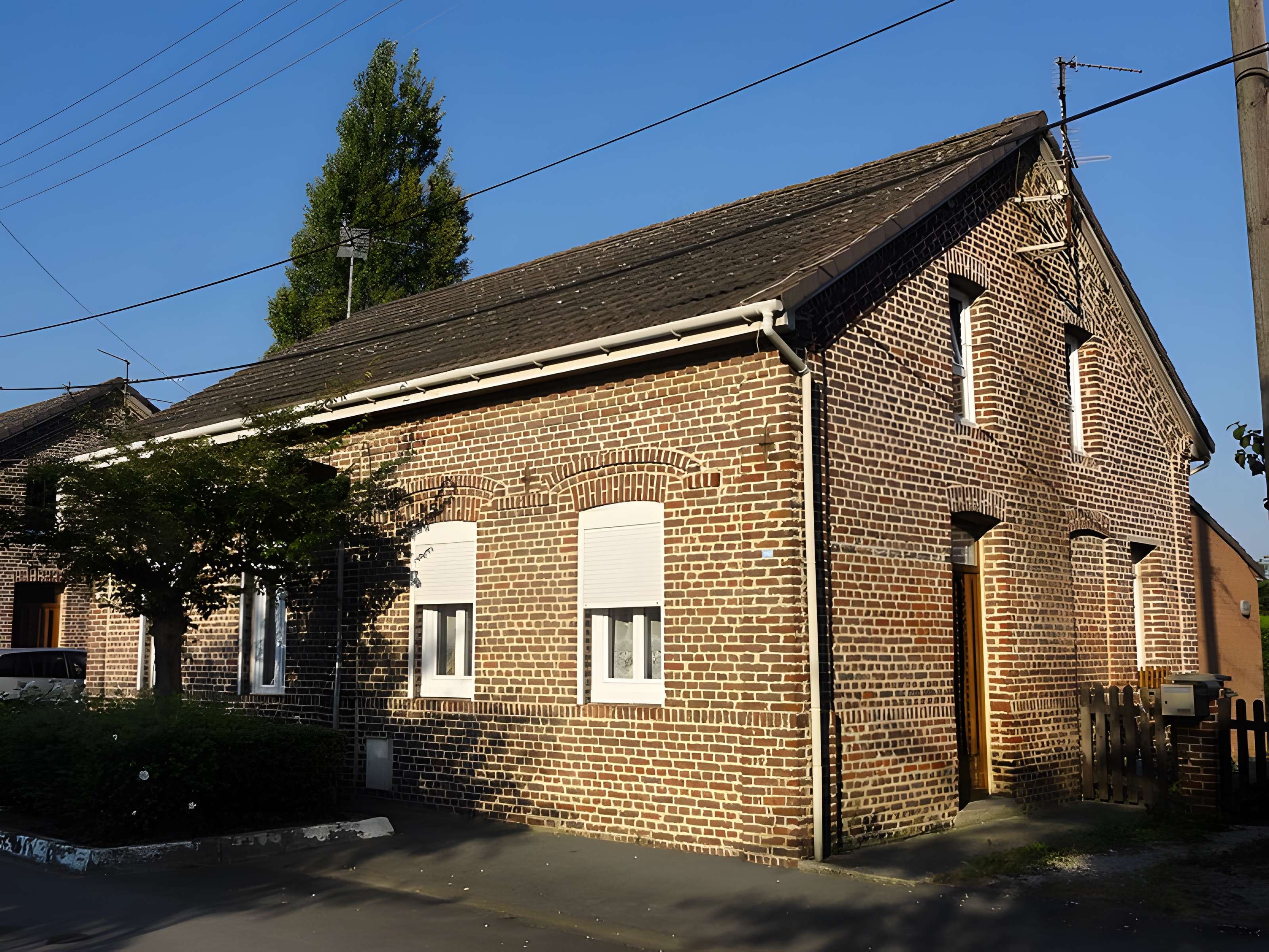 Ensemble du coron de l'église