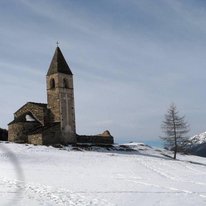 Photo de Eglise Saint-Pierre dExtravache ruines