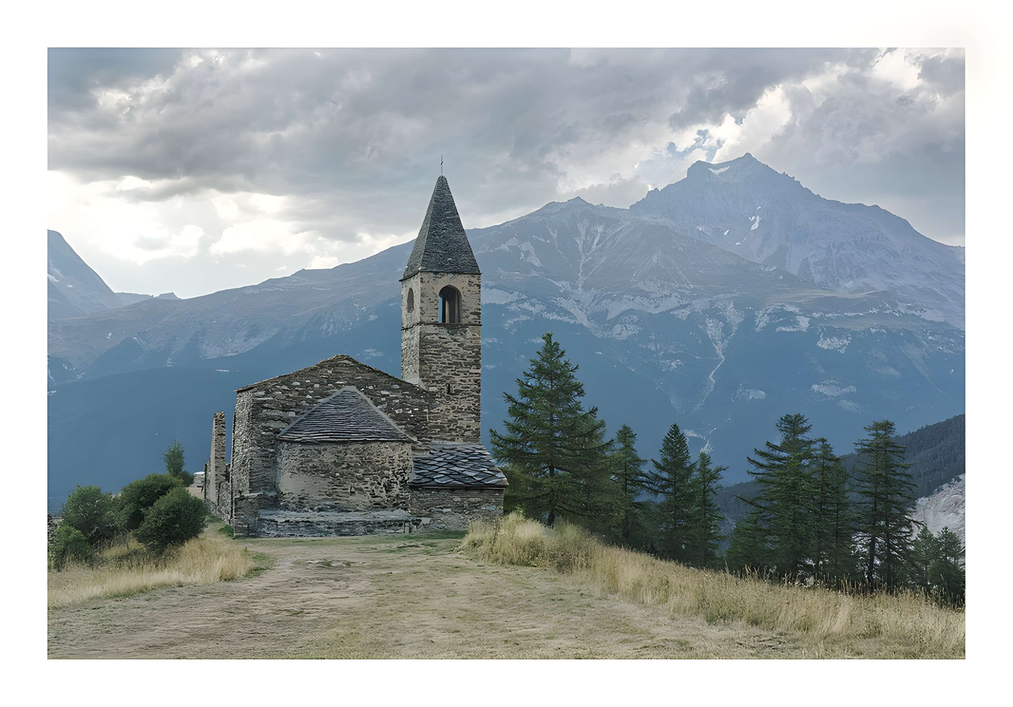 Eglise Saint-Pierre d'Extravache (ruines)
