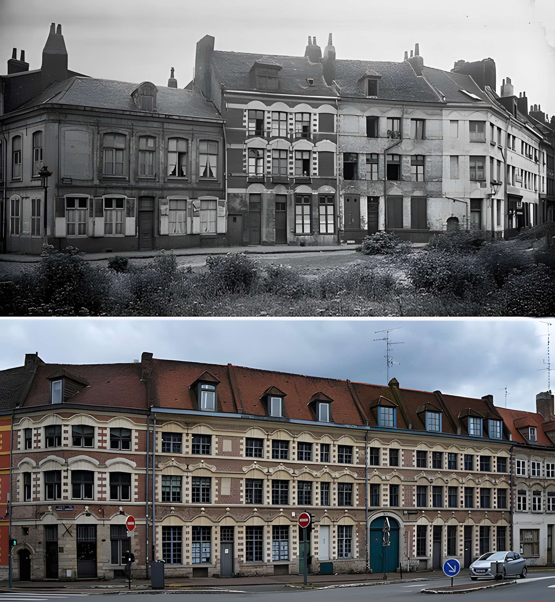 Maisons faisant partie du Rang des Arbalétriers