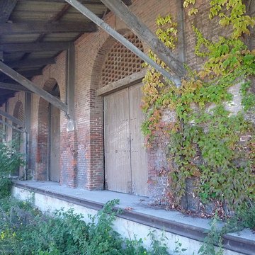 Gare de Bouchain et sa halle ferroviaire