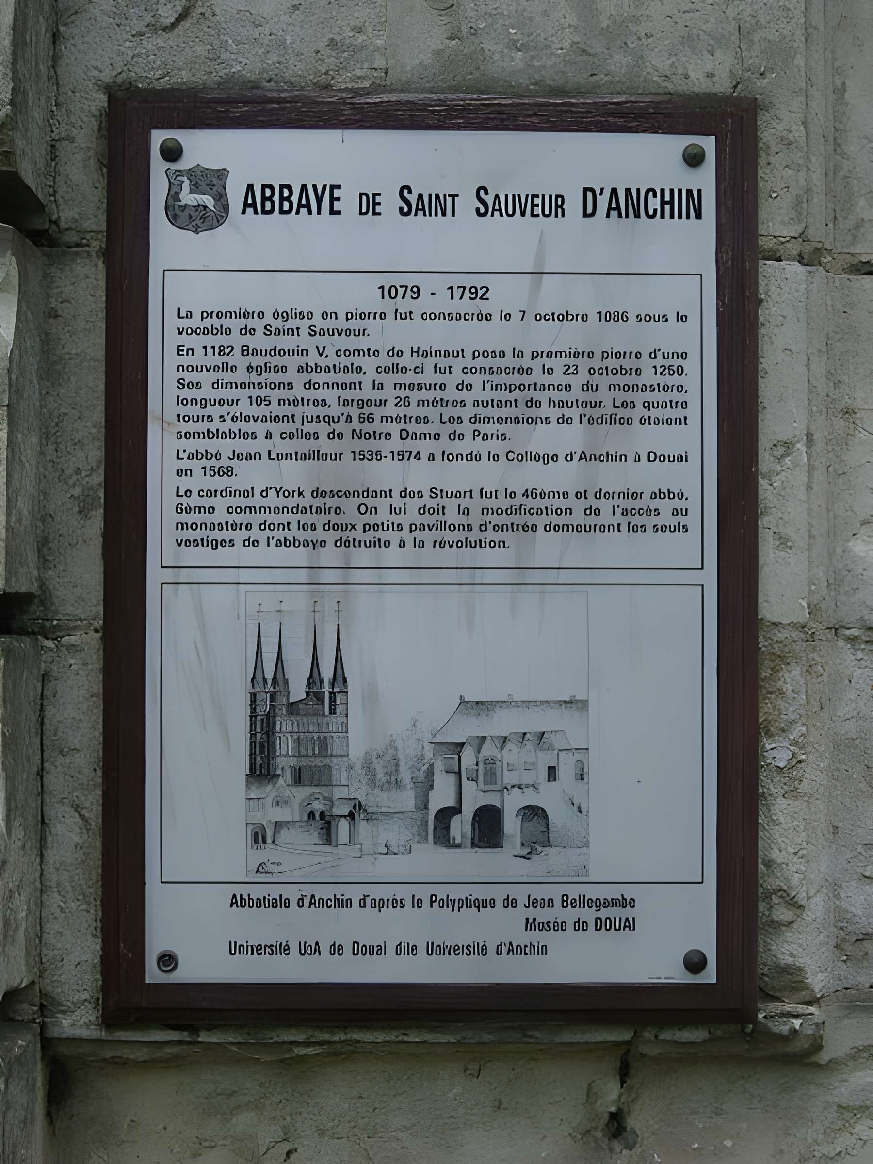 Ancienne abbaye d'Anchain