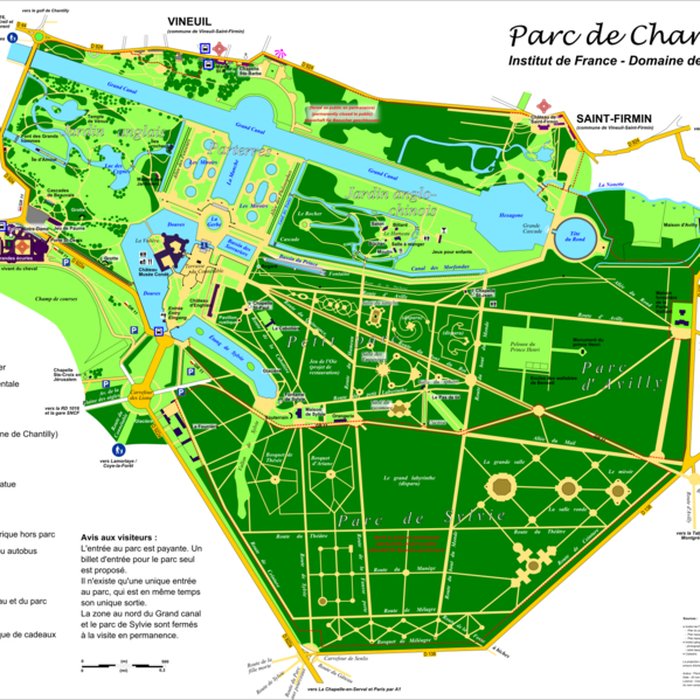Photo de Parc du domaine de Chantilly également sur communes de Chantilly et Vineuil-Saint-Firmin
