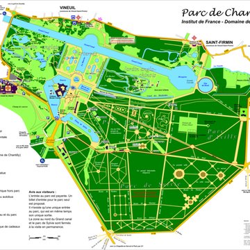 Parc du domaine de Chantilly également sur communes de Chantilly et Vineuil-Saint-Firmin
