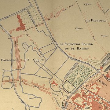 Ancienne abbaye Saint-Lucien, à Notre-Dame-du-Thil