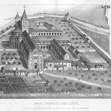 Ancienne abbaye Saint-Lucien, à Notre-Dame-du-Thil