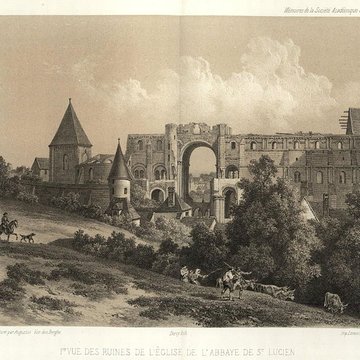 Ancienne abbaye Saint-Lucien, à Notre-Dame-du-Thil
