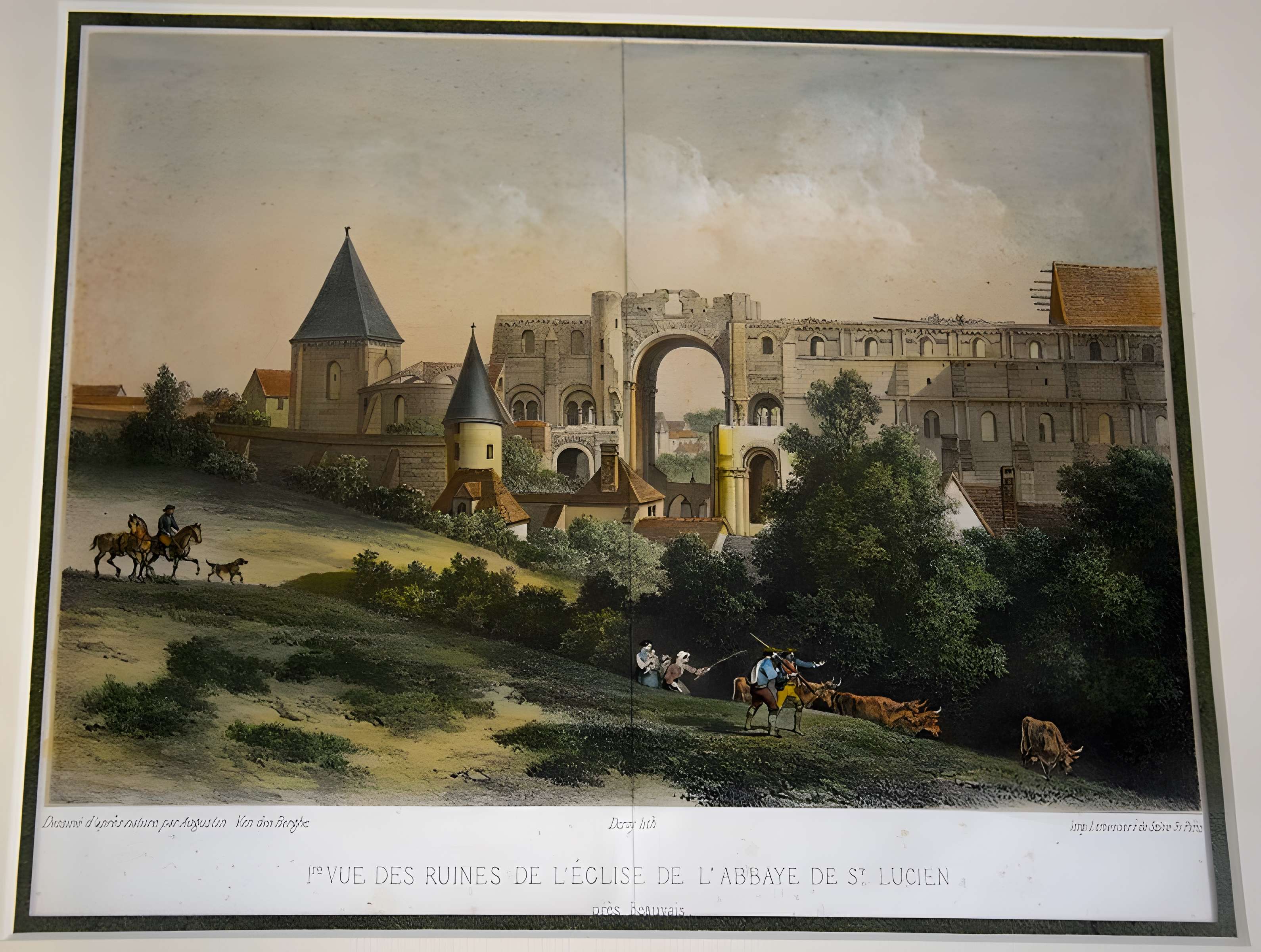 Ancienne abbaye Saint-Lucien, à Notre-Dame-du-Thil