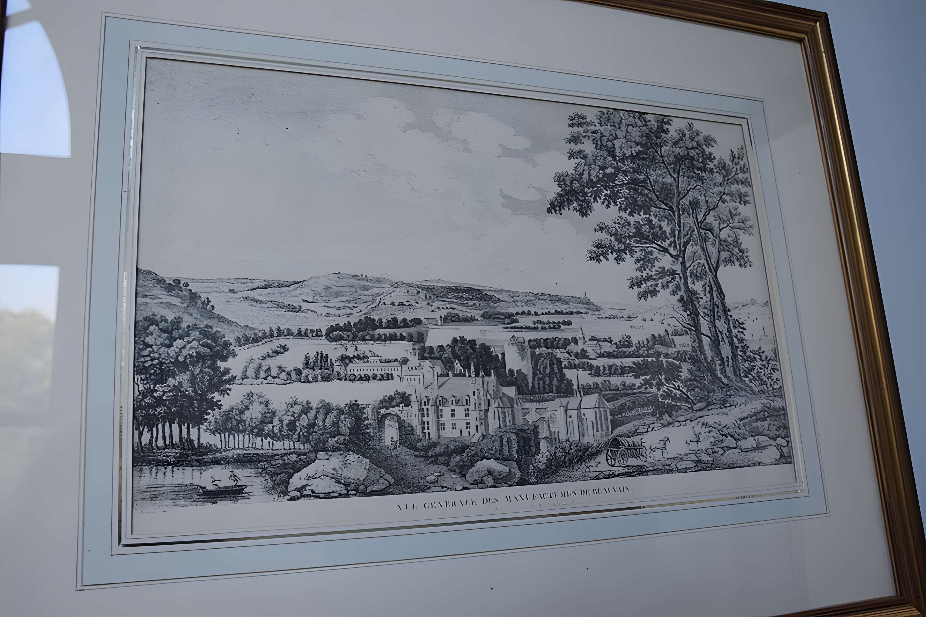 Ancienne abbaye Saint-Lucien, à Notre-Dame-du-Thil