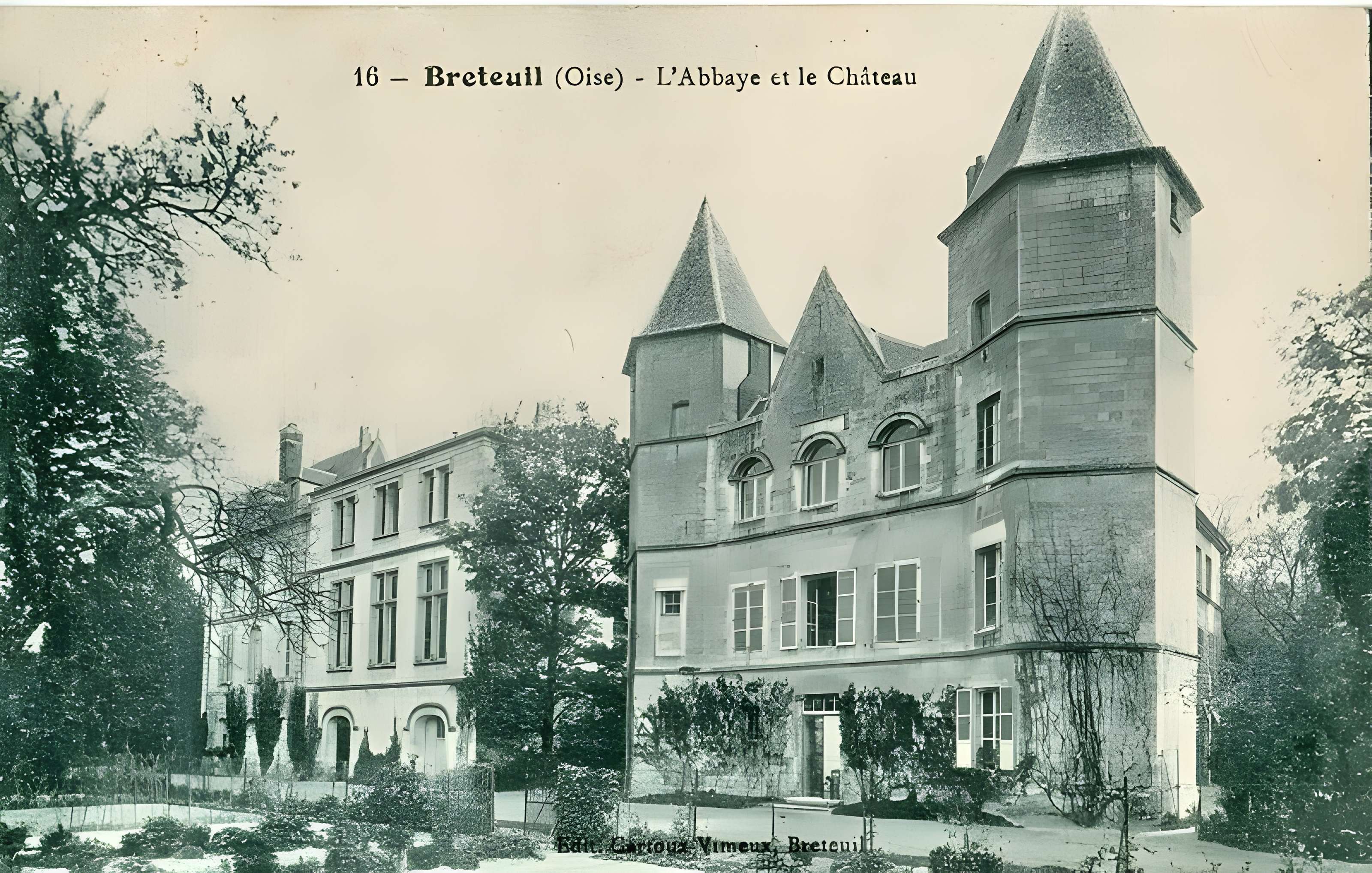 Ancienne abbaye Notre-Dame de Breteuil