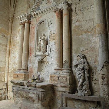 Ruines de léglise de Marquemont