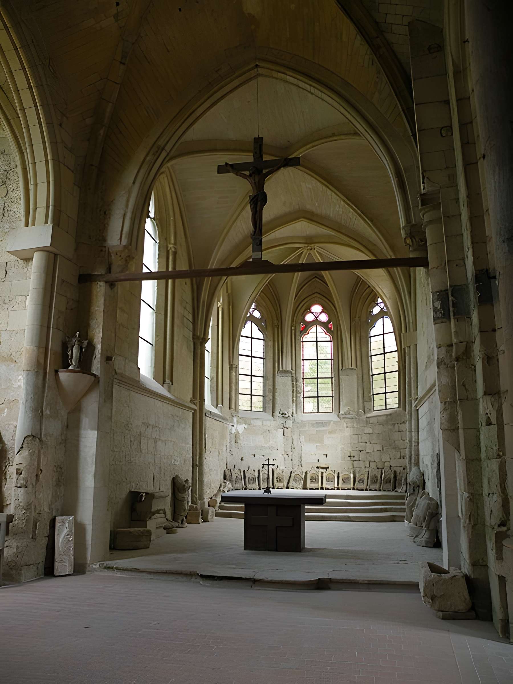 Ruines de l'église de Marquemont