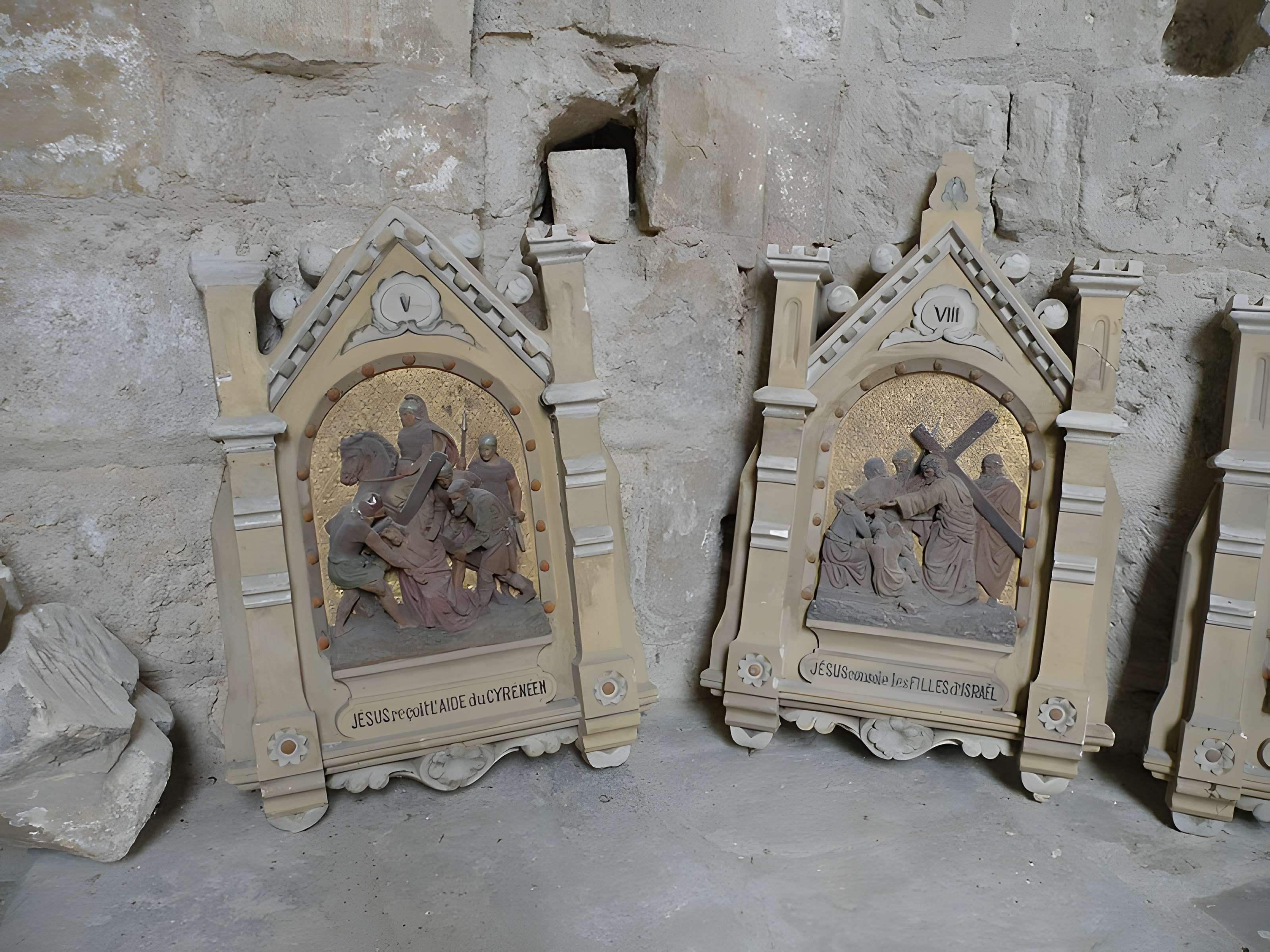 Ruines de l'église de Marquemont