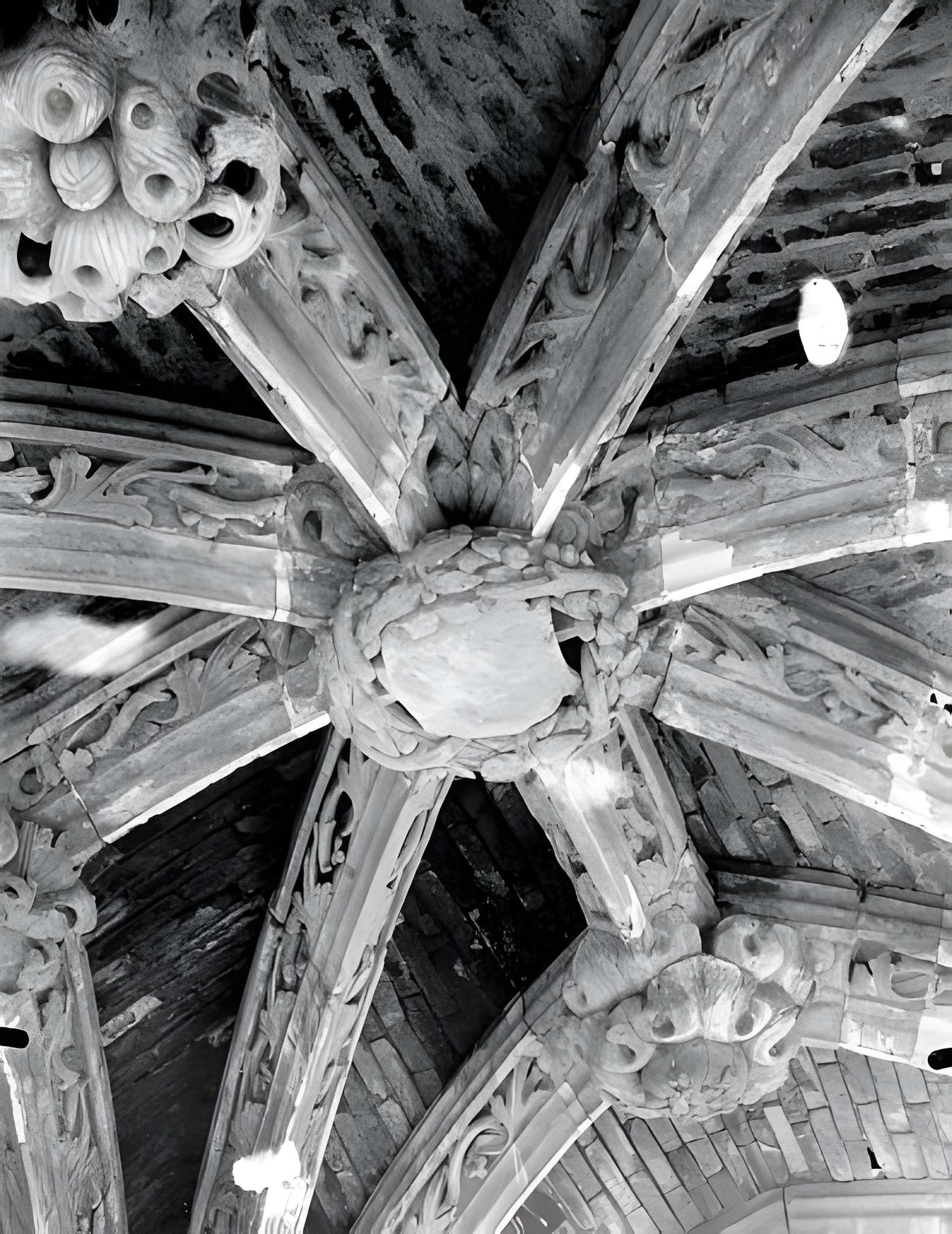 Restes du château de Sarcus