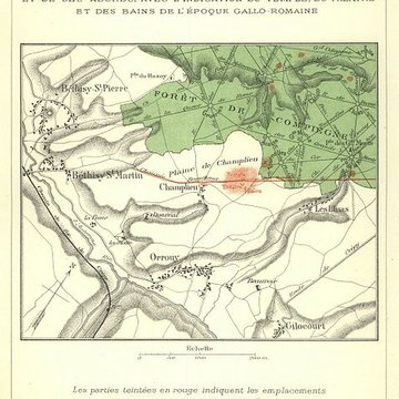 Ruines gallo-romaines de Champlieu