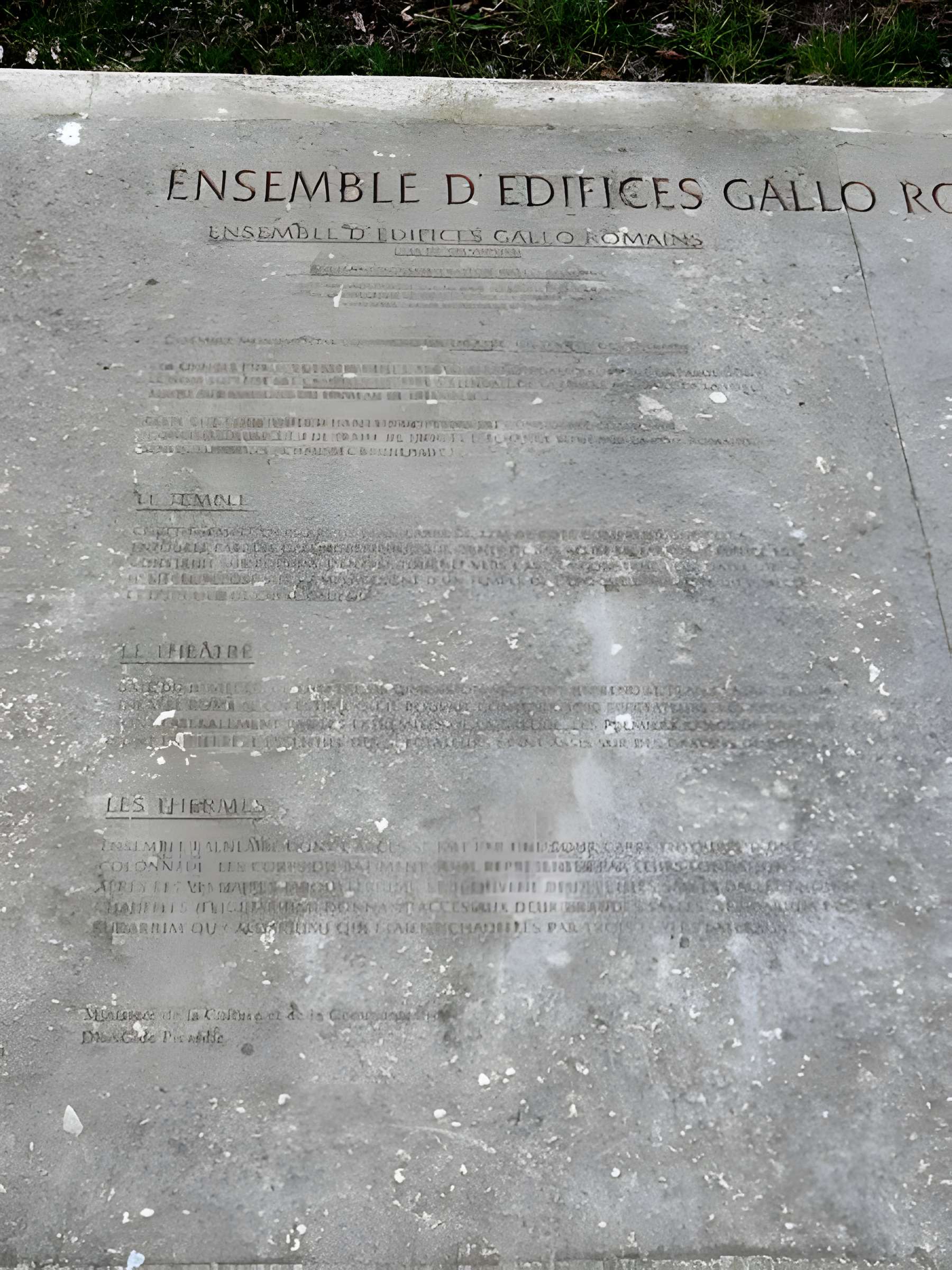 Ruines gallo-romaines de Champlieu