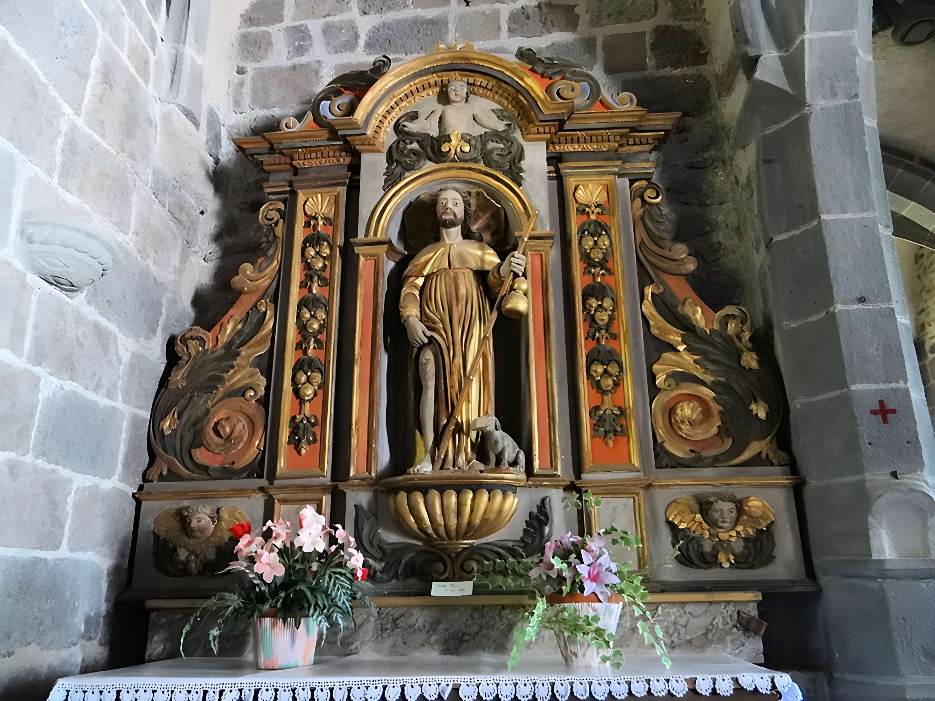 Église Saint-Roch d'Albinhac de Brommat