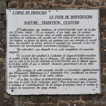 Ancien château de Bonvouloir