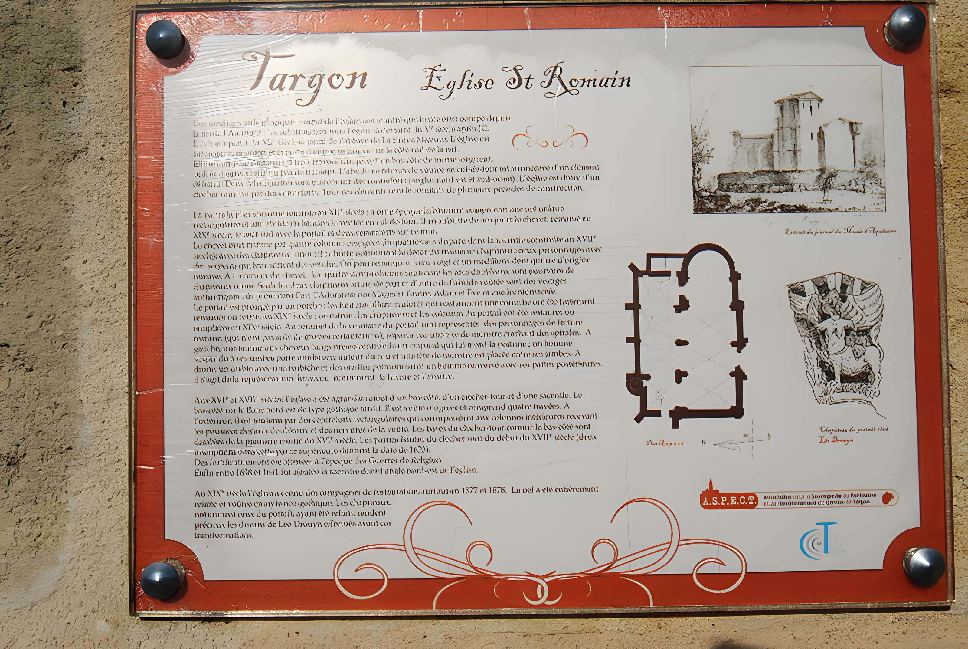 Église Saint-Romain de Targon