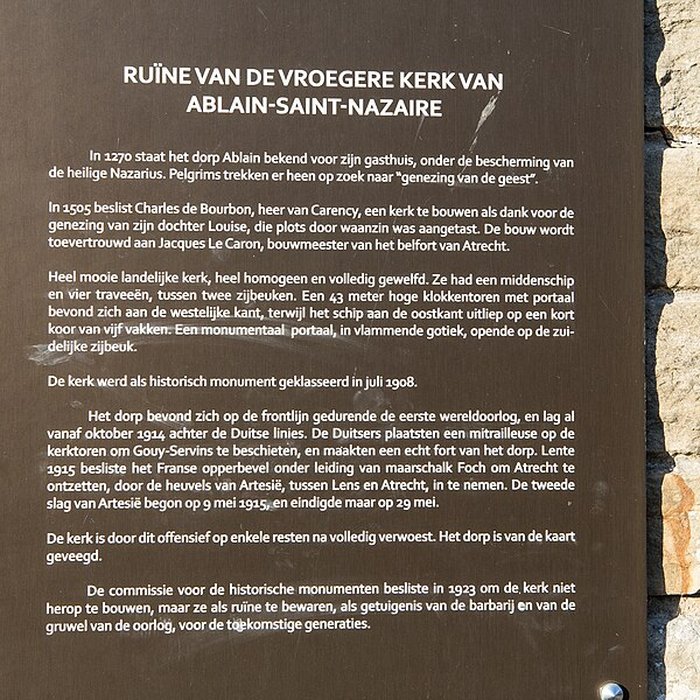 Photo de Ruines de léglise