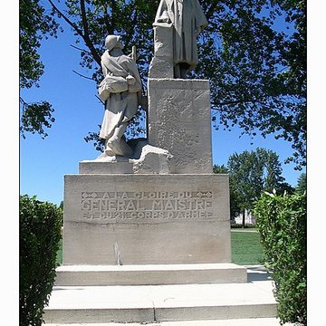 Monument au général Maistre et au 21e Corps d’Armée