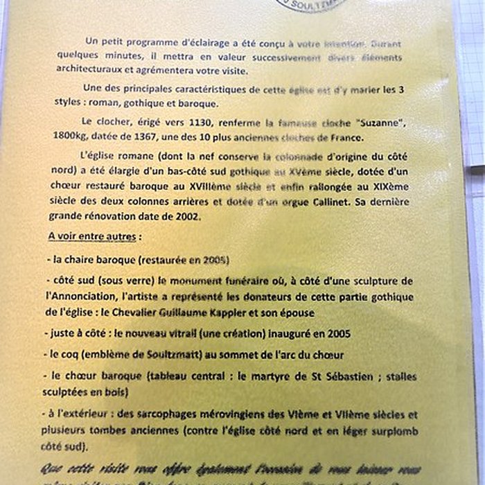 Photo de Église Saint-Sebastien de Soultzmatt