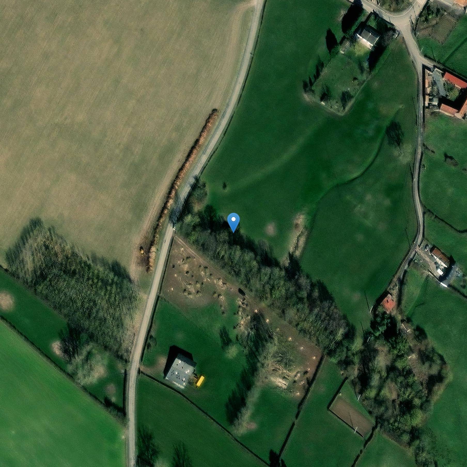 Photo de Station de pompage de V1, située le long du chemin départemental n° 133