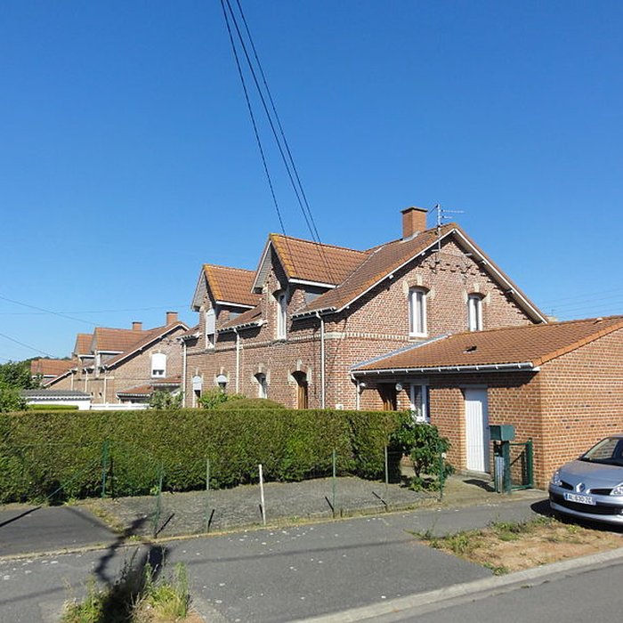 Photo de Fosse n 7 de la compagnie des mines de Vicoigne-Noeux-Drocourt et du groupe de Béthune des Houillères du Bassin du Nord et du Pas-de-Calais