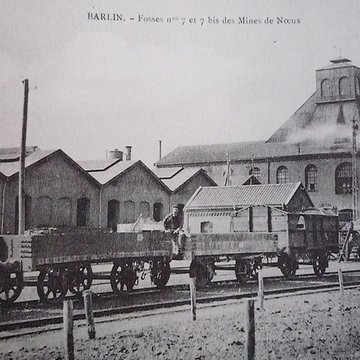 Fosse n 7 de la compagnie des mines de Vicoigne-Noeux-Drocourt et du groupe de Béthune des Houillères du Bassin du Nord et du Pas-de-Calais