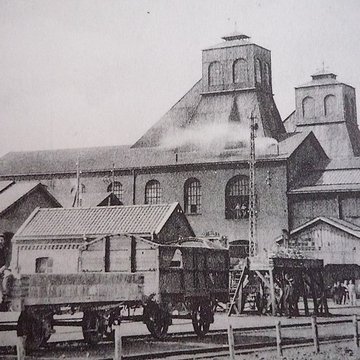 Fosse n 7 de la compagnie des mines de Vicoigne-Noeux-Drocourt et du groupe de Béthune des Houillères du Bassin du Nord et du Pas-de-Calais