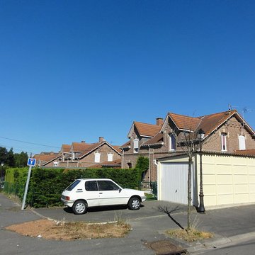 Fosse n 7 de la compagnie des mines de Vicoigne-Noeux-Drocourt et du groupe de Béthune des Houillères du Bassin du Nord et du Pas-de-Calais