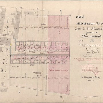 Cité des Electriciens ancien coron de la fosse n 2 dite du Mont-Blanc , située en bordure de la rue Anatole-France et constitué de la totalité des rues Ampère, Branly, Coulomb, Edison, Faraday, Franklin, Gramme, Laplace, Marconi, Volta