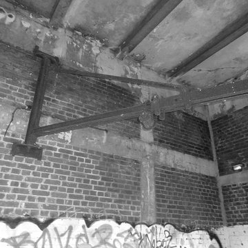 Chevalement de la fosse n 13bis dite  Félix Bollaert