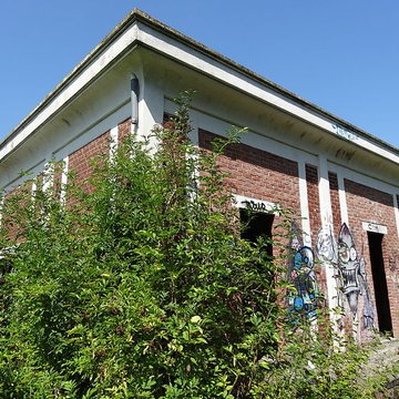 Chevalement de la fosse n 13bis dite  Félix Bollaert