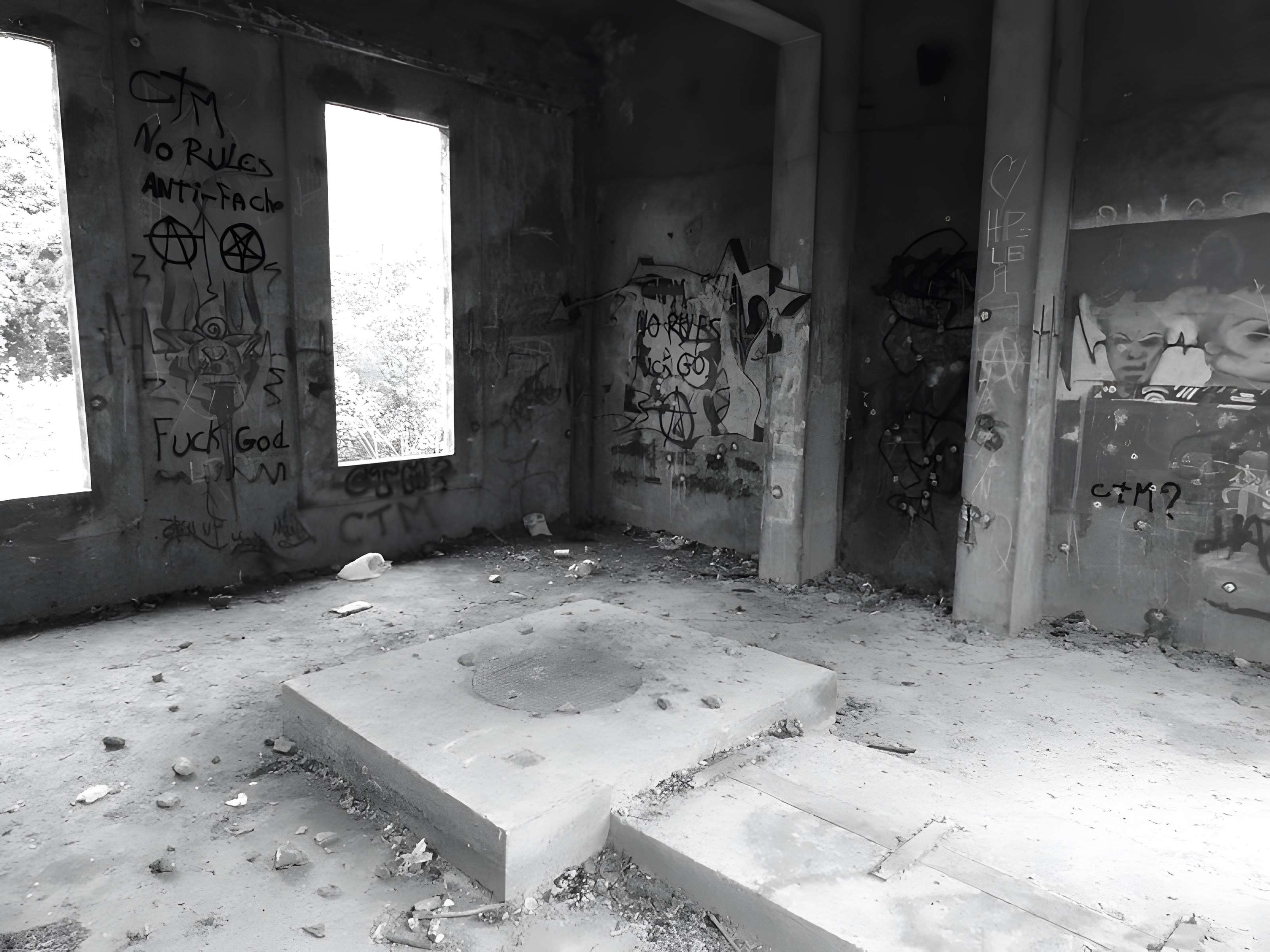 Chevalement de la fosse n° 13bis dite  Félix Bollaert